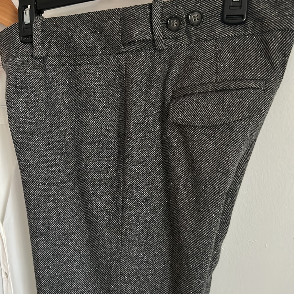 Banana Republic Women’s Martha Fit Wool Blend Textured Dress Career Trouser - Picture 9 of 11